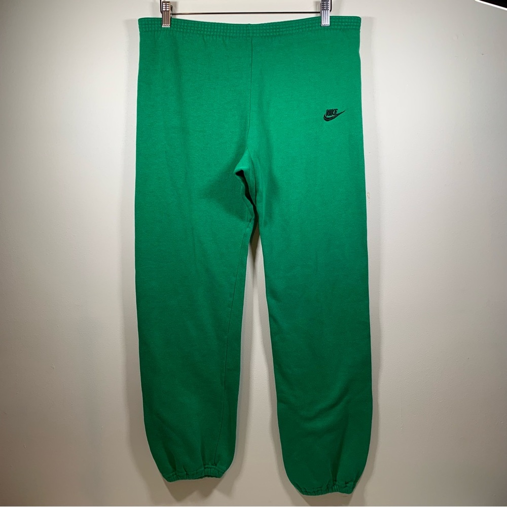 Vintage Nike Sweatpants Made in USA Kids Medium Green Excellent Condition '90's